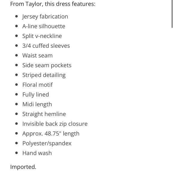 Taylor midi burgundy dress - Picture 5 of 5